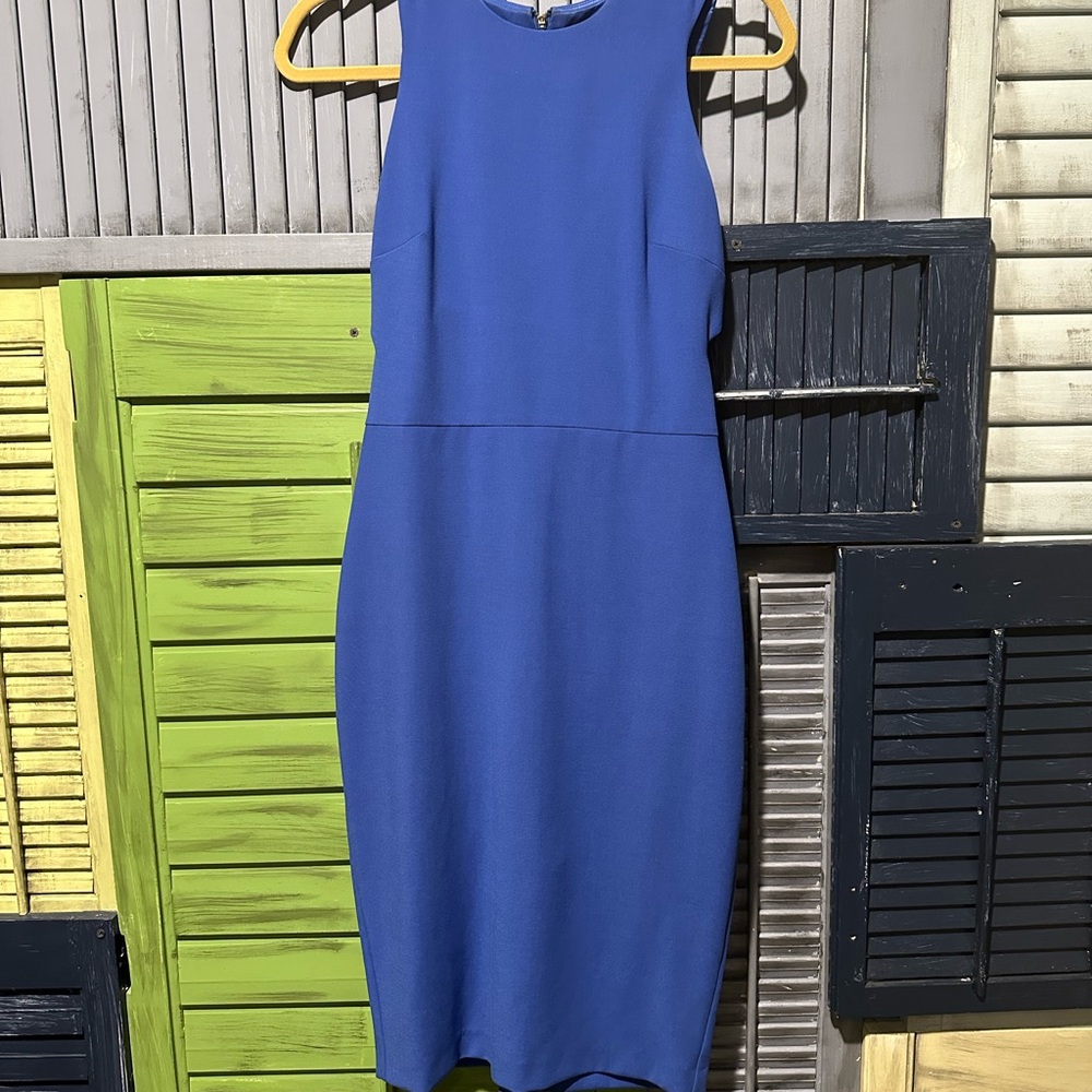 French Connection Cobalt Blue Sheath Dress